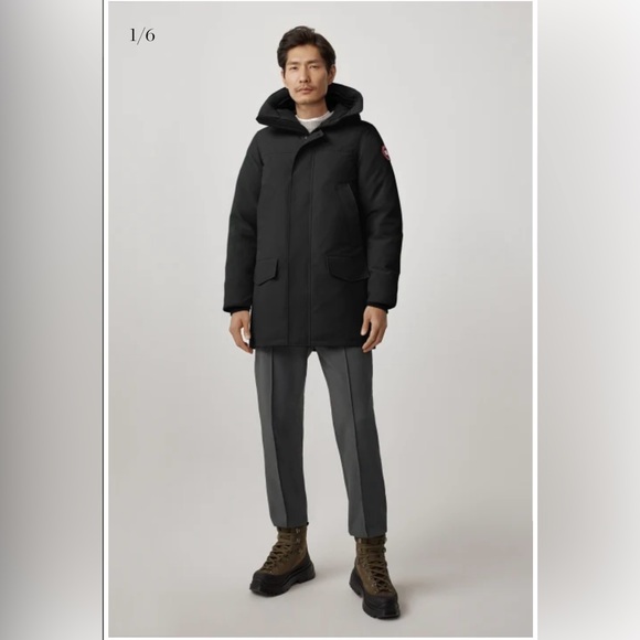 Black Langford Parka - Size M